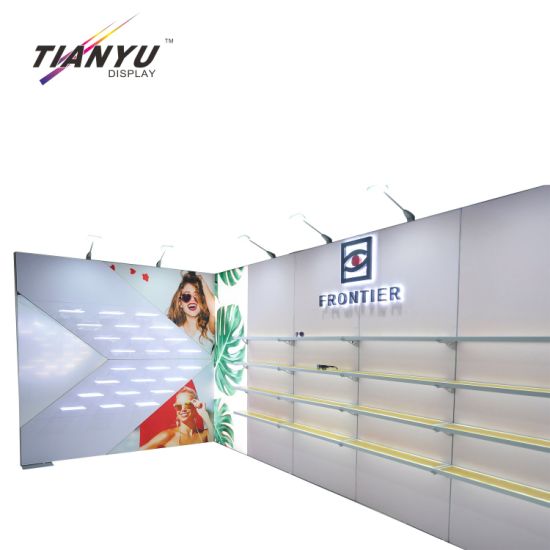 3X3 beste tragbare Messe Ausstellung Werbung Reusable Tension Fabric Booth