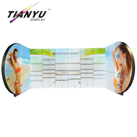 Modulare LED Light Box Seg Messestand Design / Messestand für Sonnenbrillen