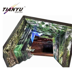 15 Jahre Erfahrung Jiangmen Tianyu Aluminiumrahmen Silikon-Rand-Grafik-Single Side Frameless Wand Stoff Light Box