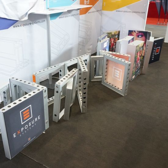 Modular Light Weight Exhibition Booth Material aus Aluminium