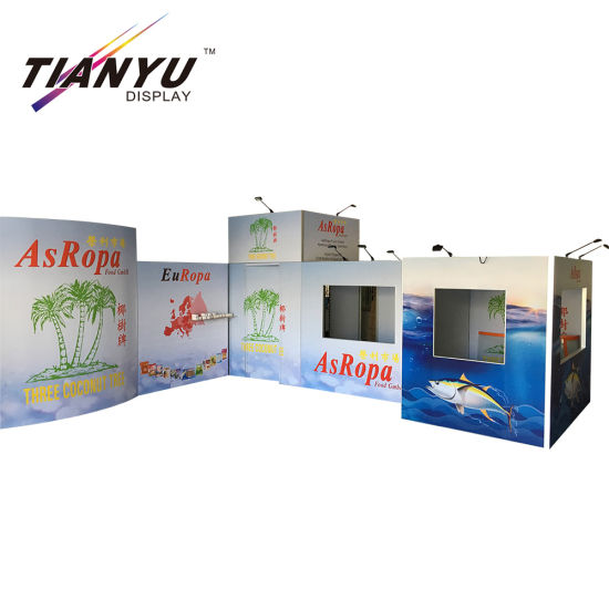 10FT Customized Portable Messestand für Messedisplay